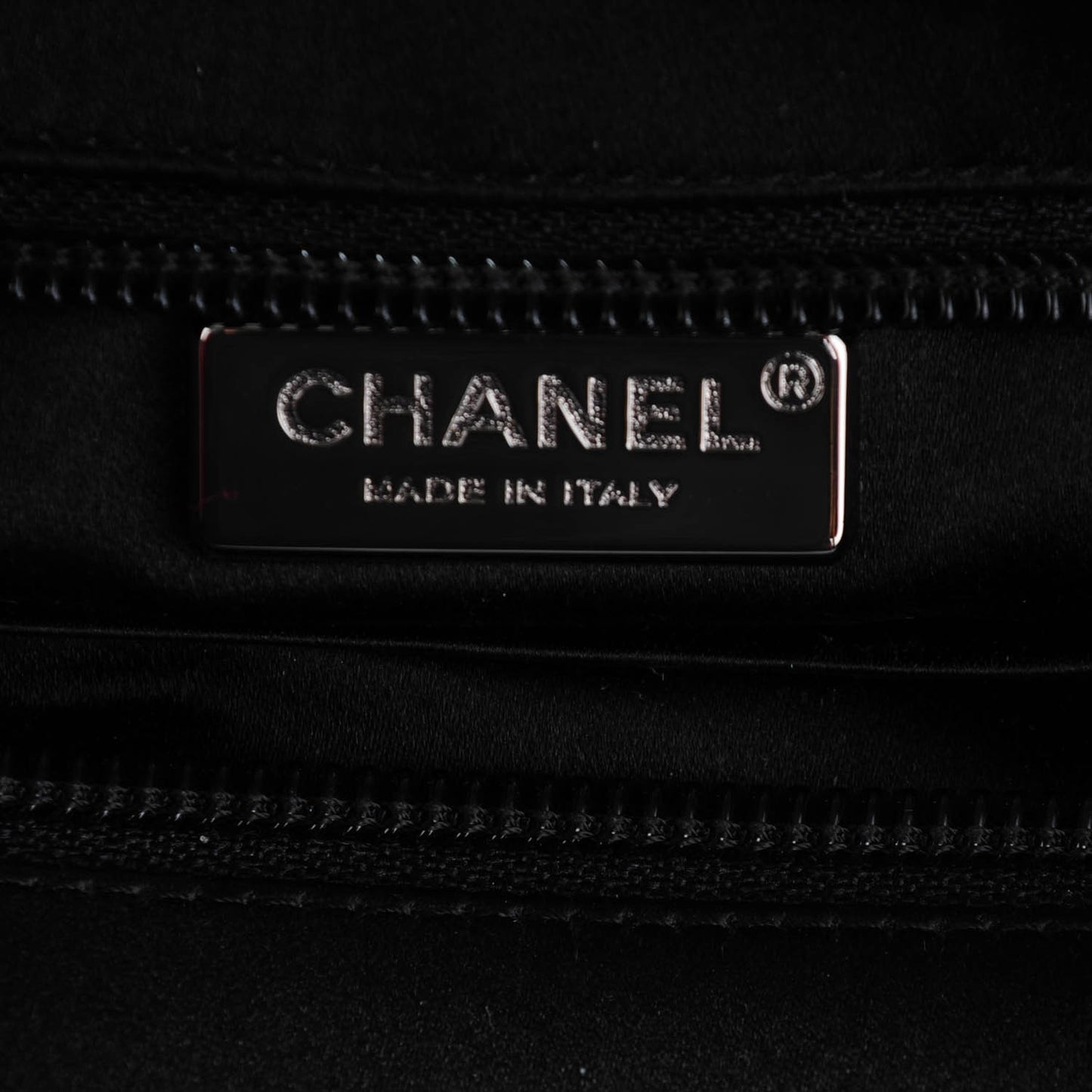 Satin Diamante Evening Clutch Bag Black