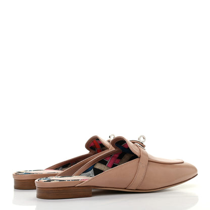 Hermes Goatskin Oz Mules 39 Bois De Santal 3 of 6