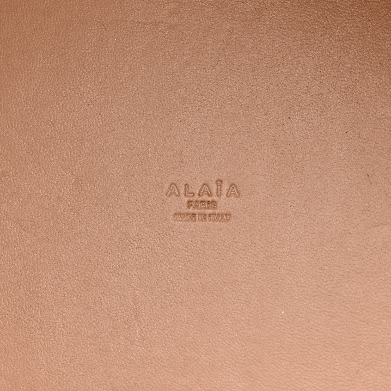 Alaia Lux Calfskin Vienne Wave Mina 32 Bag Perle 6 of 12