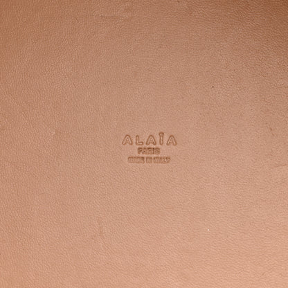 Alaia Lux Calfskin Vienne Wave Mina 32 Bag Perle 6 of 12