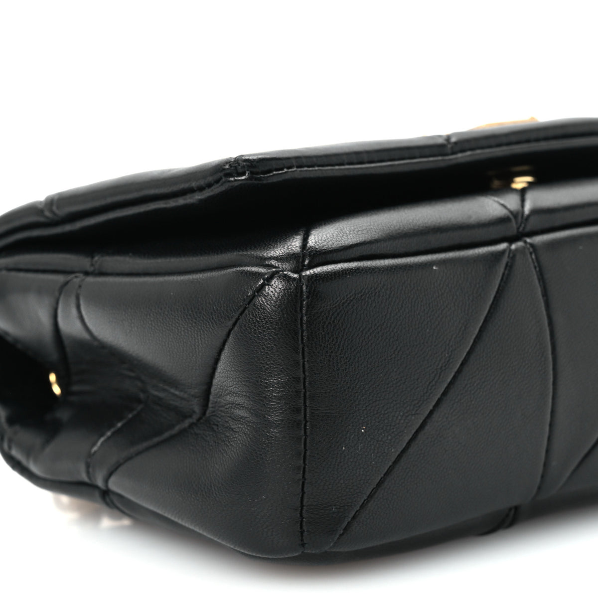 Saint Laurent Lambskin Patchwork Monogram Small Jamie Black 9 of 10
