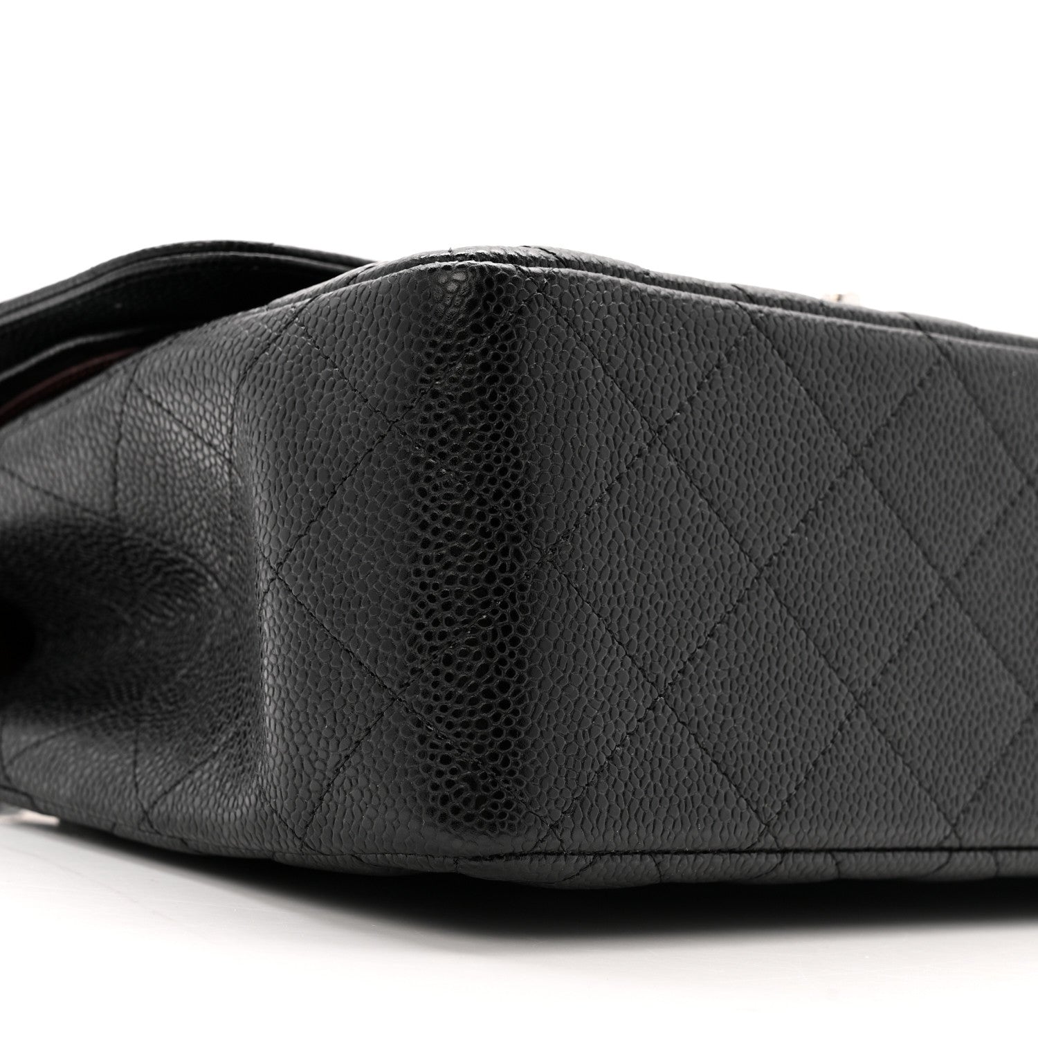 Chanel Caviar Quilted Jumbo Double Flap Black 9 of 11