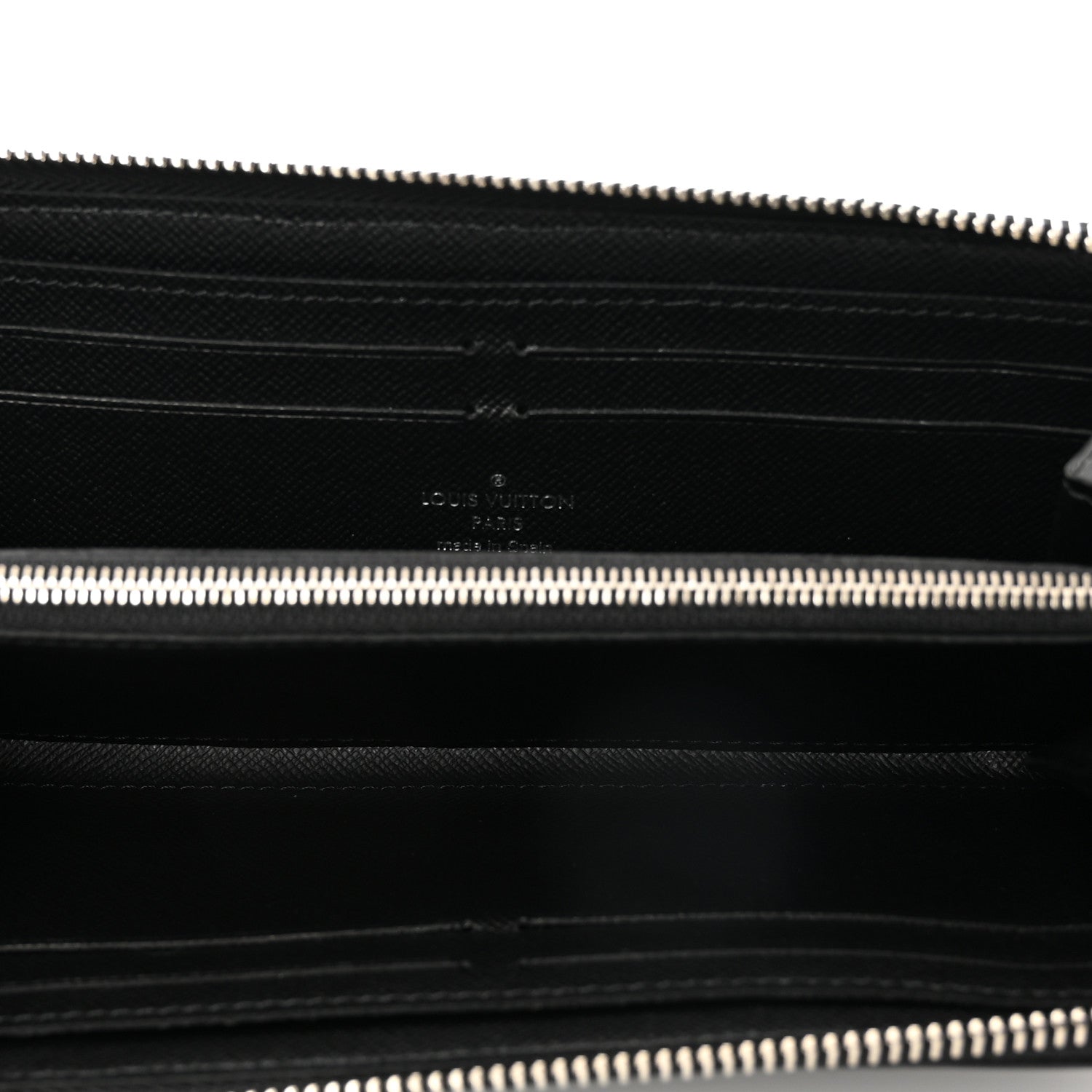 Louis Vuitton Epi Clemence Wallet Black 5 of 6