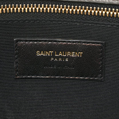 Saint Laurent Grained Calfskin Small Sac De Jour Charcoal 6 of 12