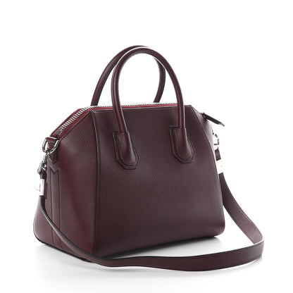 Givenchy Sugar Goatskin Small Antigona Aubergine 2 of 8