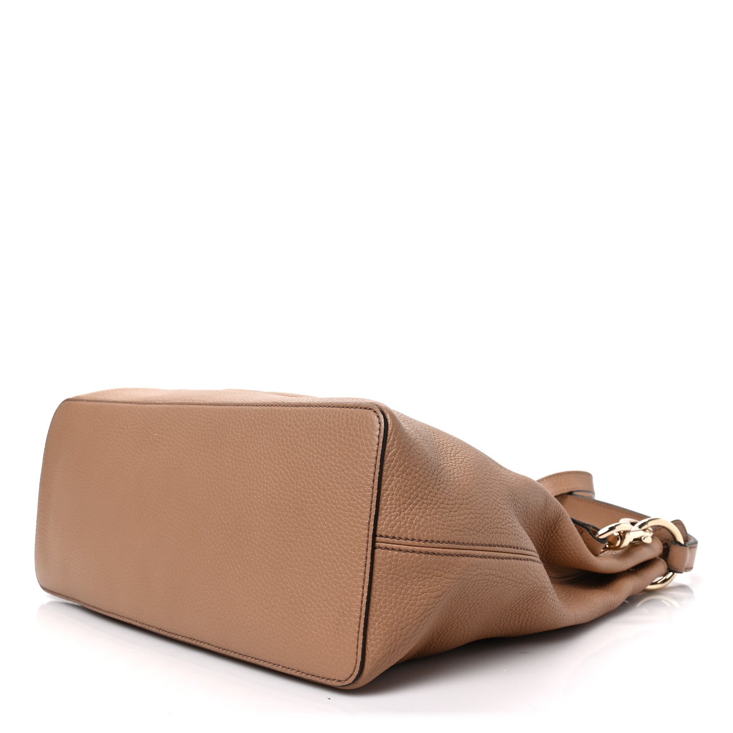 Gucci Pebbled Calfskin Soho Hobo Camelia 8 of 8