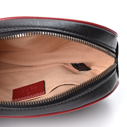 Gucci Calfskin Matelasse GG Marmont Belt Bag 95 38 Black 4 of 10