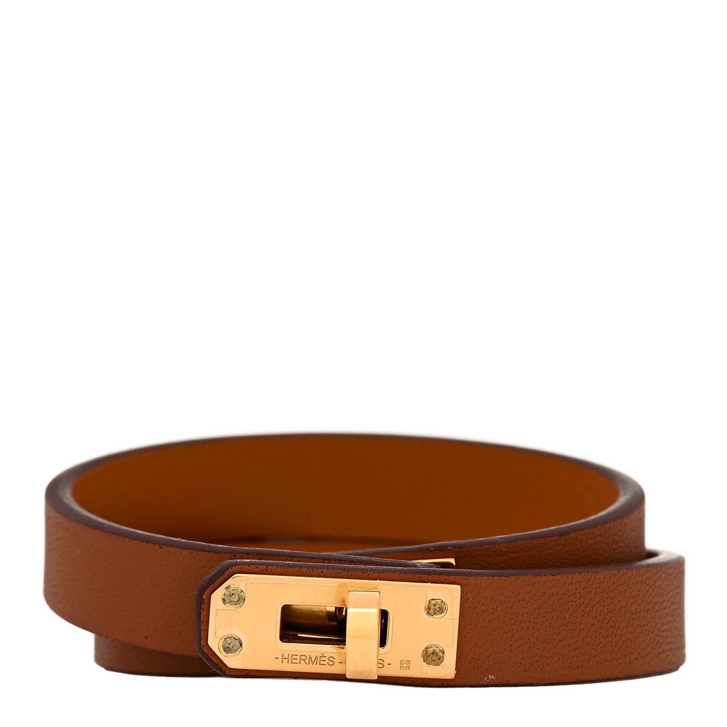 Swift Mini Kelly Double Tour Bracelet T1 Gold