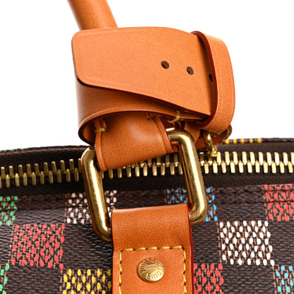 Louis Vuitton LV Vers Damier Ebene Keepall Bandouliere 50 10 of 13