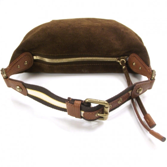 Louis Vuitton Suede Mahina Onatah Pochette Cacao 5 of 8
