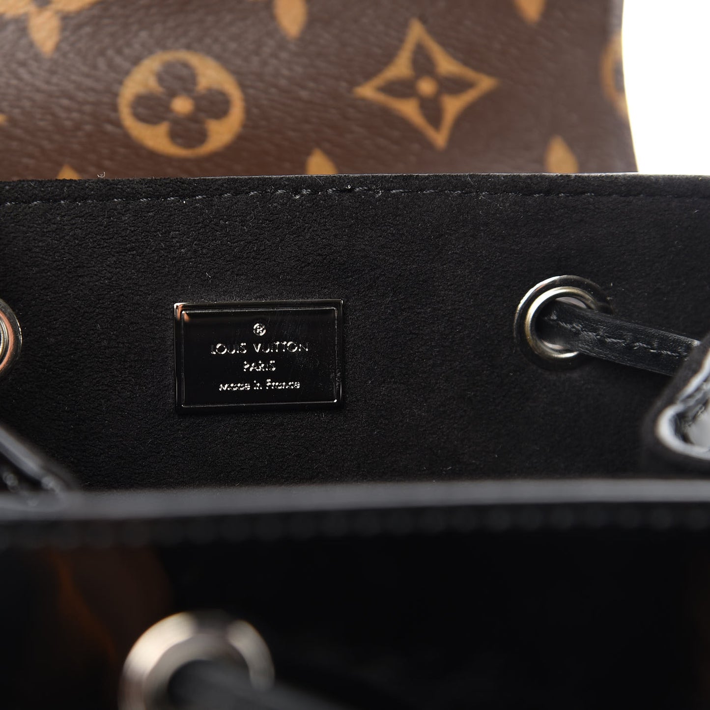 Patent Monogram Hot Springs Backpack Black