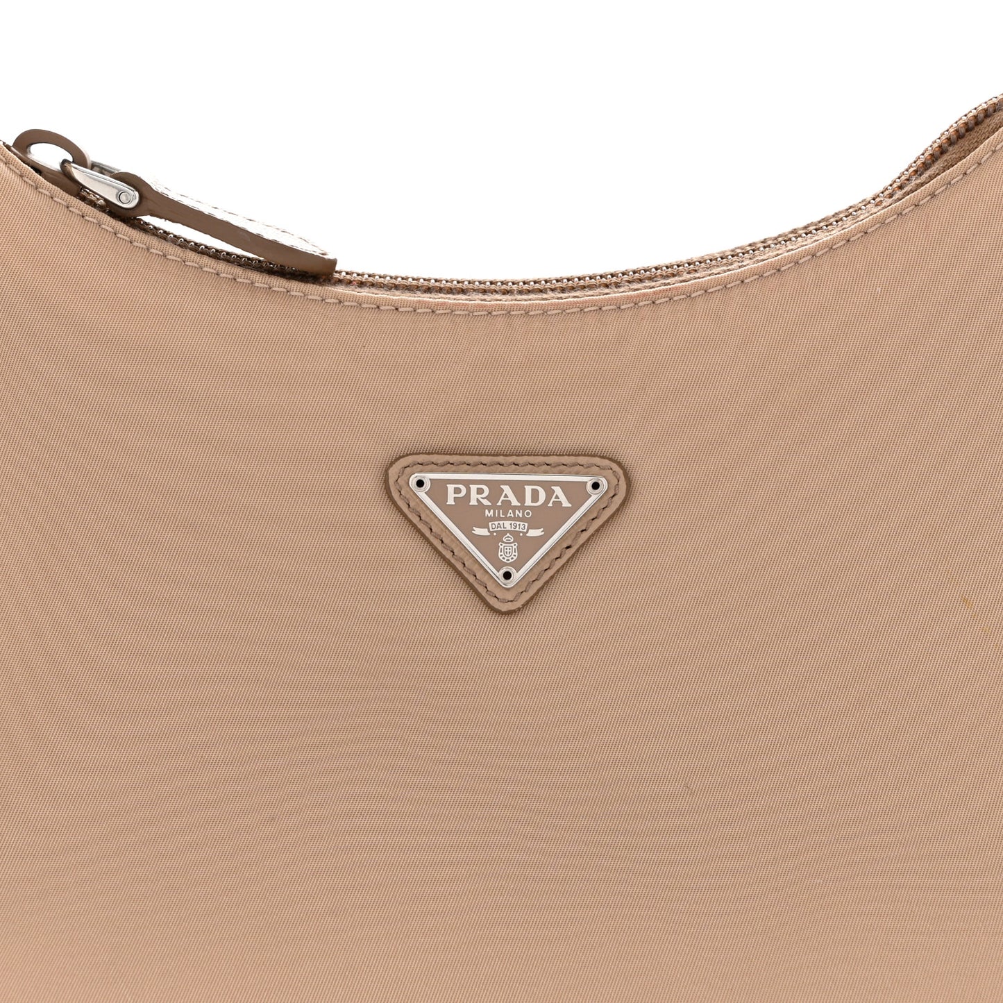Tessuto Nylon Sport Mini Shoulder Bag Cammello