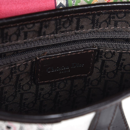 Christian Dior Silk Paisley Saddle Bag Multicolor 6 of 9