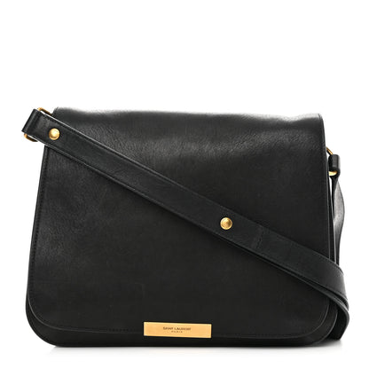 Saint Laurent Lambskin Amalia Flap Shoulder Bag Black 1 of 18