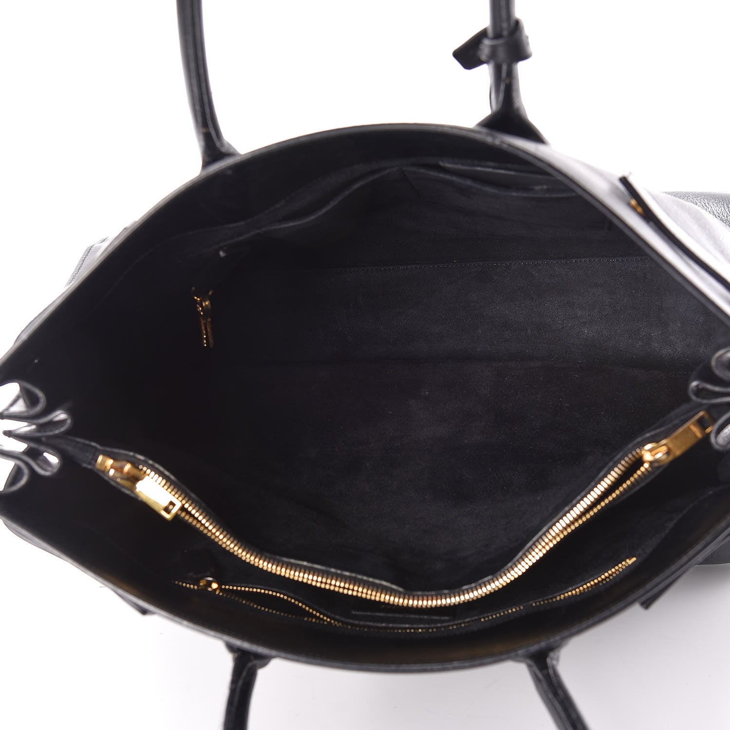 Saint Laurent Calfskin Large Sac De Jour Carryall Black 8 of 16