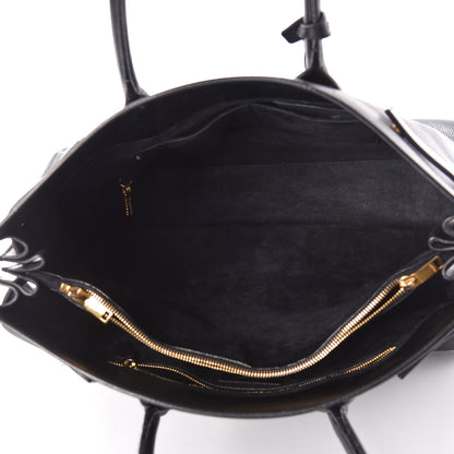 Saint Laurent Calfskin Large Sac De Jour Carryall Black 8 of 27