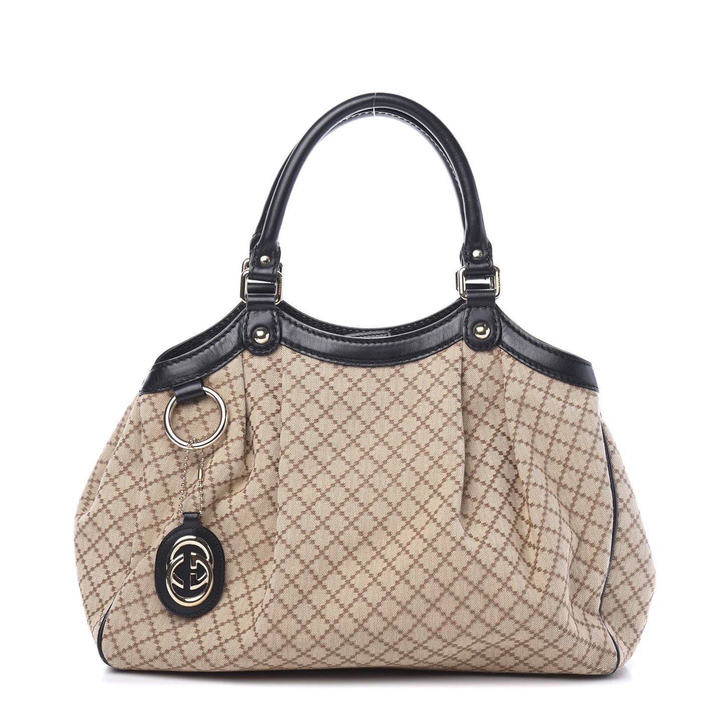 Diamante Medium Sukey Tote Black