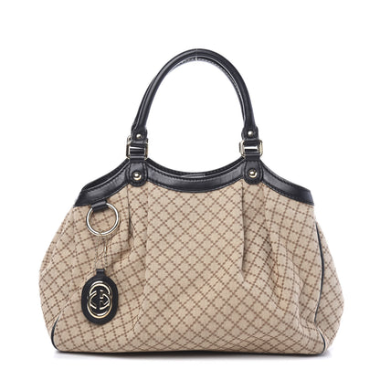 Gucci Diamante Medium Sukey Tote Black 1 of 9