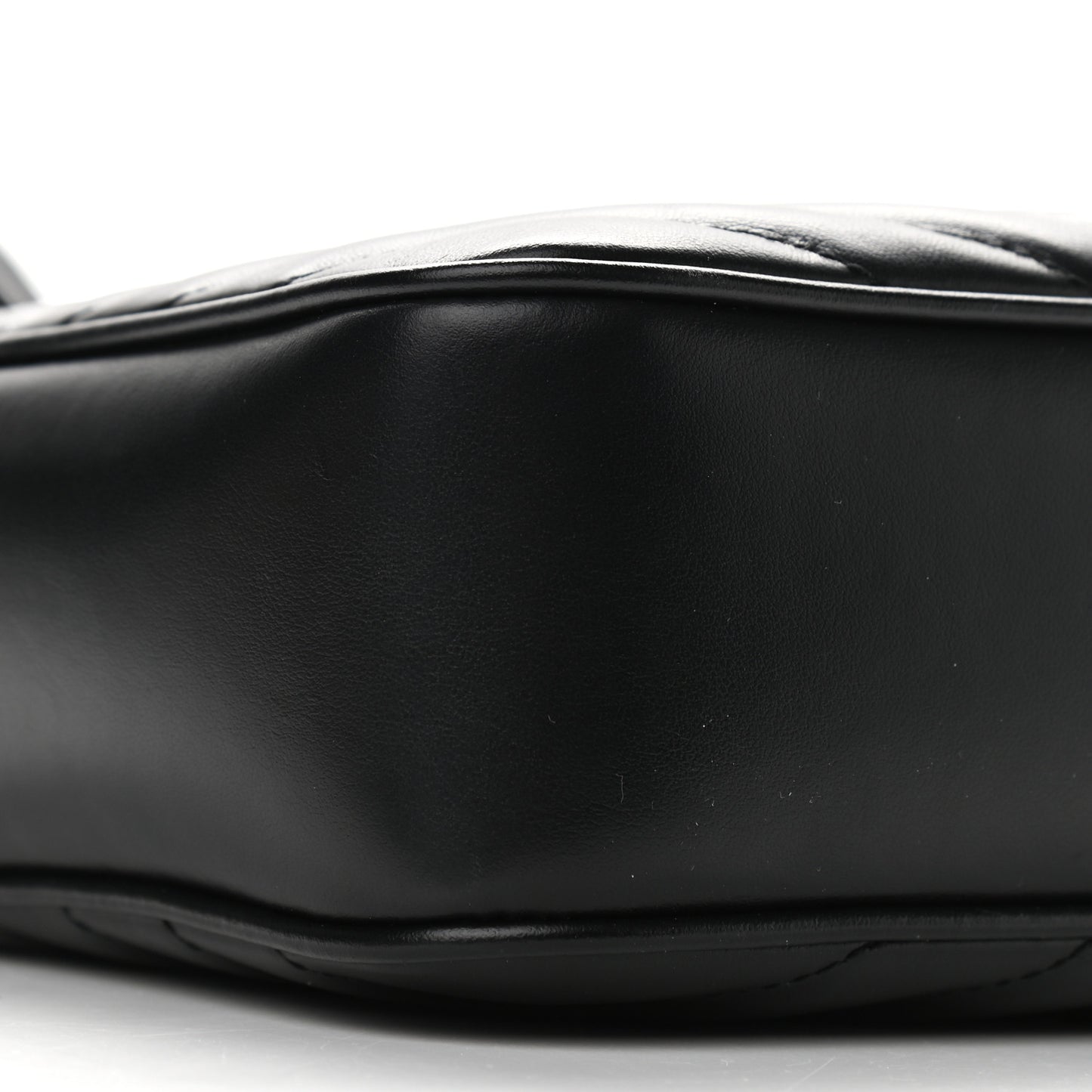 Calfskin Matelasse Monogram Lou Camera Bag Black