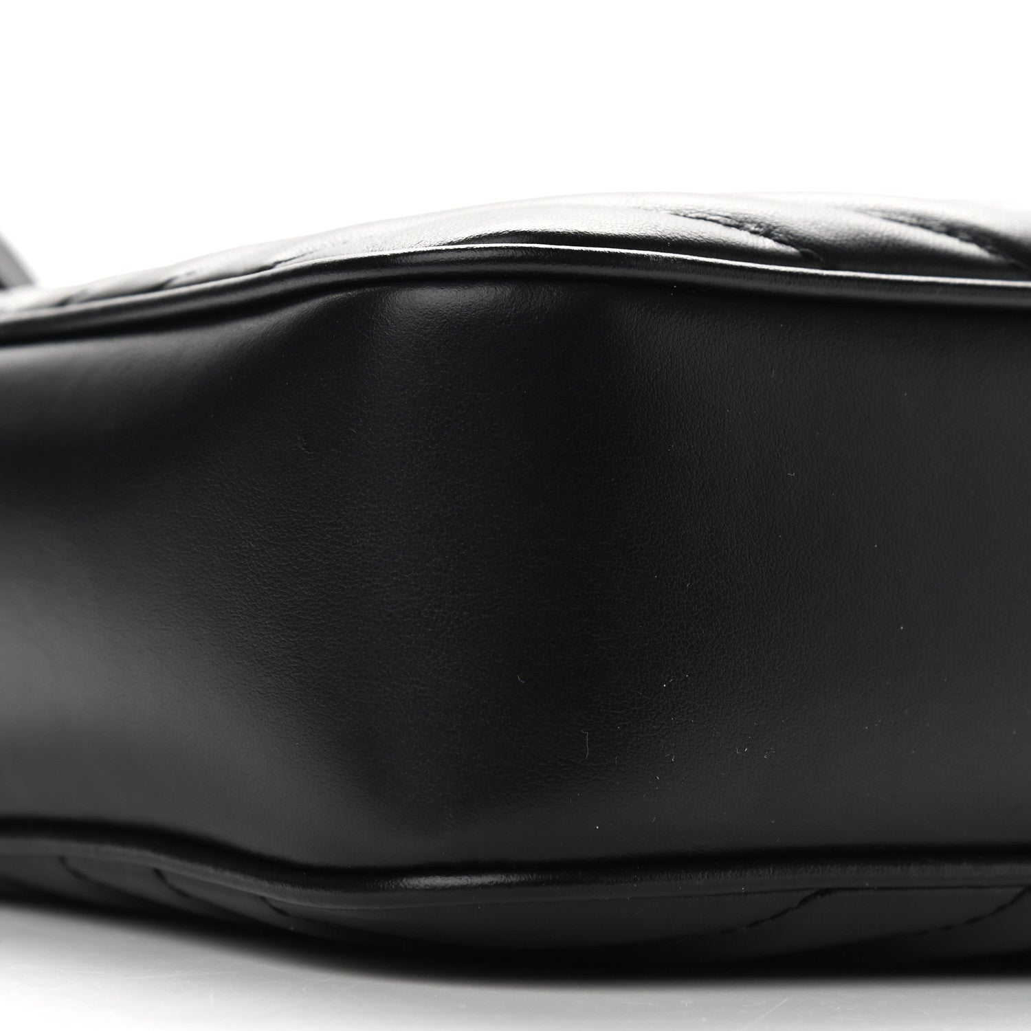 Saint Laurent Calfskin Matelasse Monogram Lou Camera Bag Black 8 of 9
