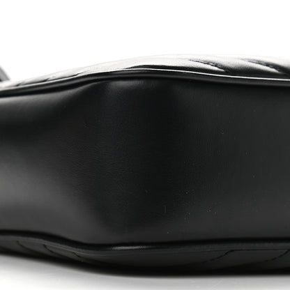 Saint Laurent Calfskin Matelasse Monogram Lou Camera Bag Black 8 of 9
