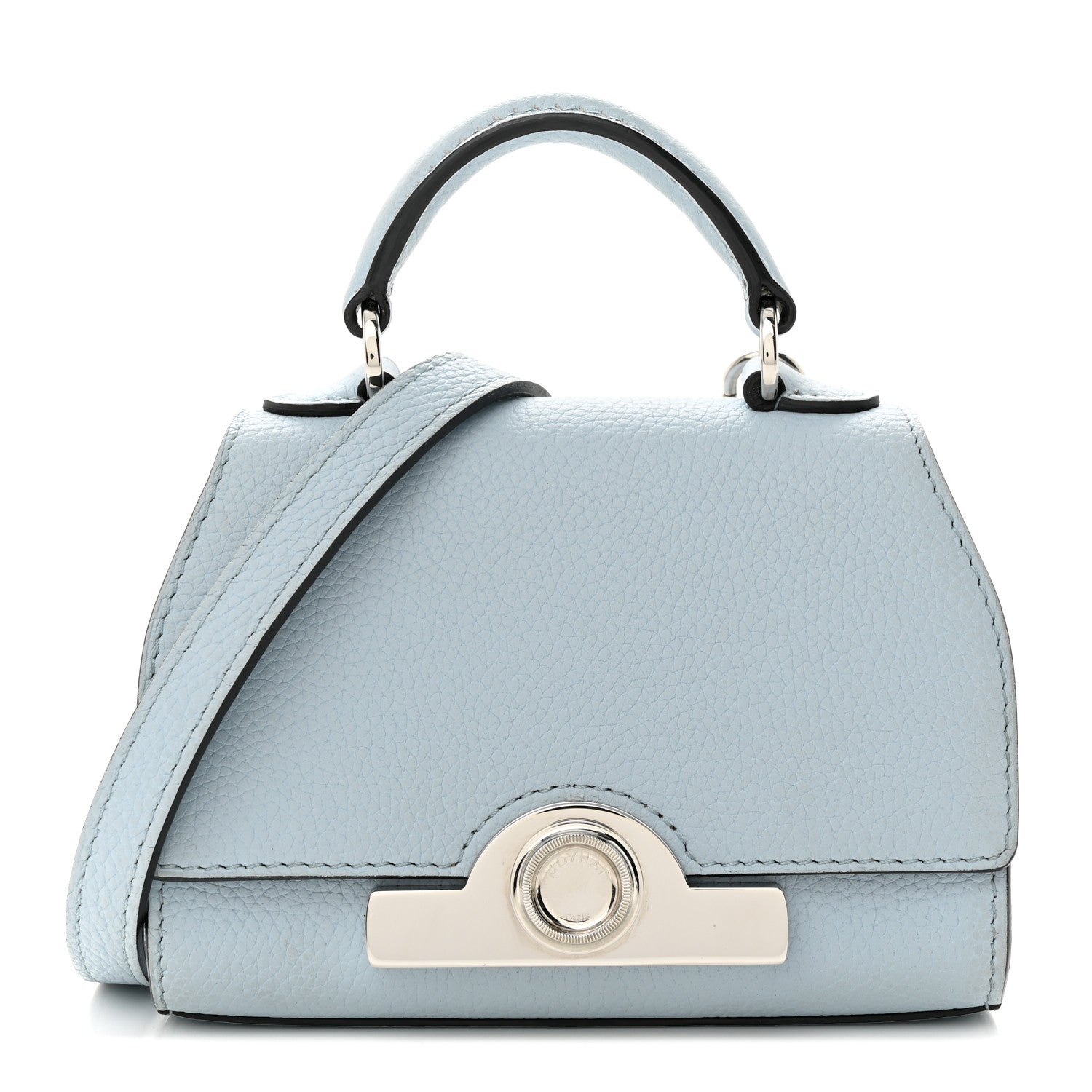 Moynat Taurillon Blush Rejane Nano 1 of 10