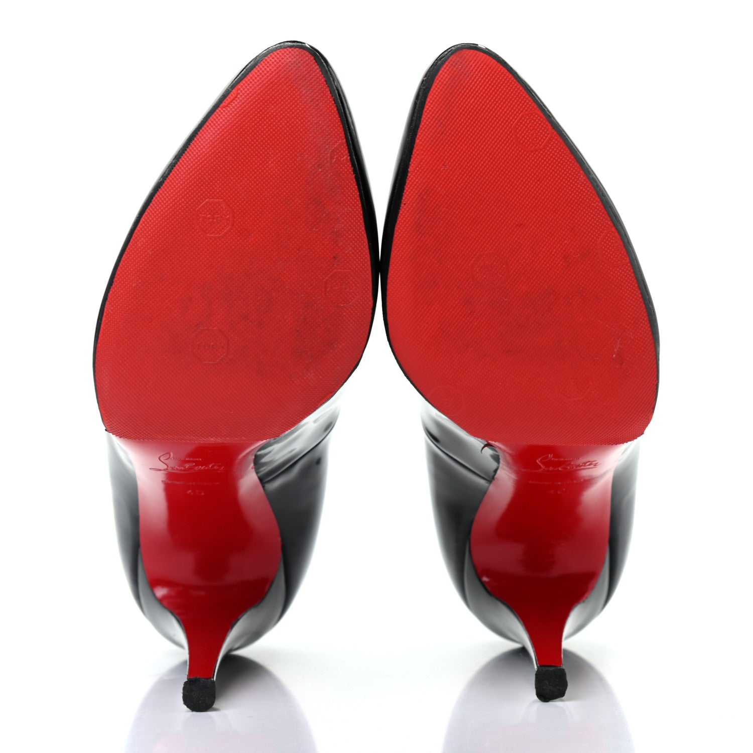 Christian Louboutin Patent Simple 100 Pumps 40 Black 5 of 14
