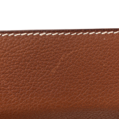 Hermes Barenia Faubourg Videpoches Fauve Gold 11 of 12