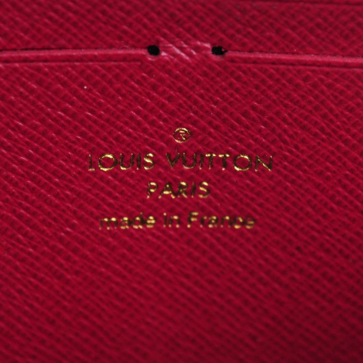 Monogram Clemence Wallet Fuchsia