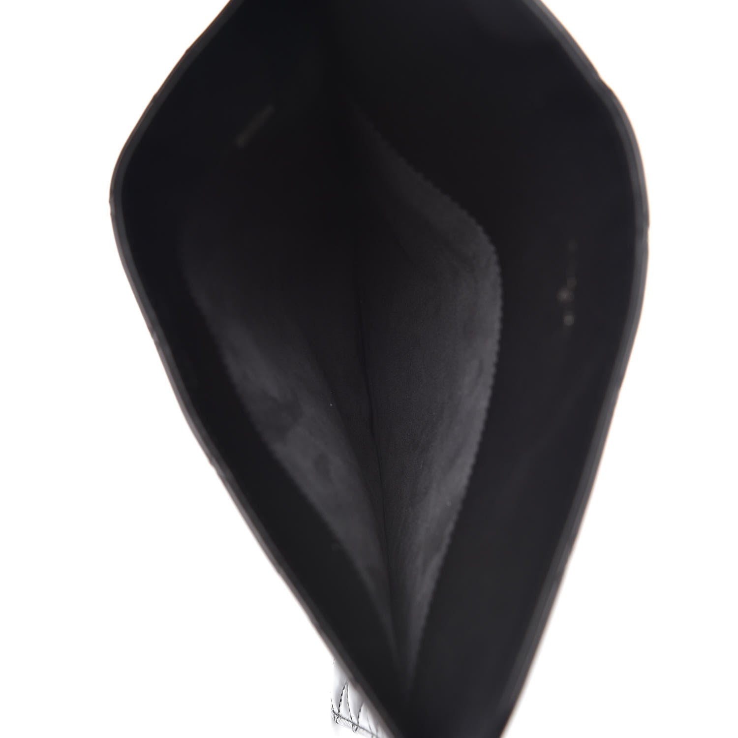 Chanel Patent Quilted Brilliant iPad Case Black 5 of 8