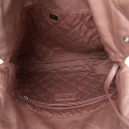 Chanel Metallic Calfskin Quilted Small Chanel 22 Pink 6 of 12