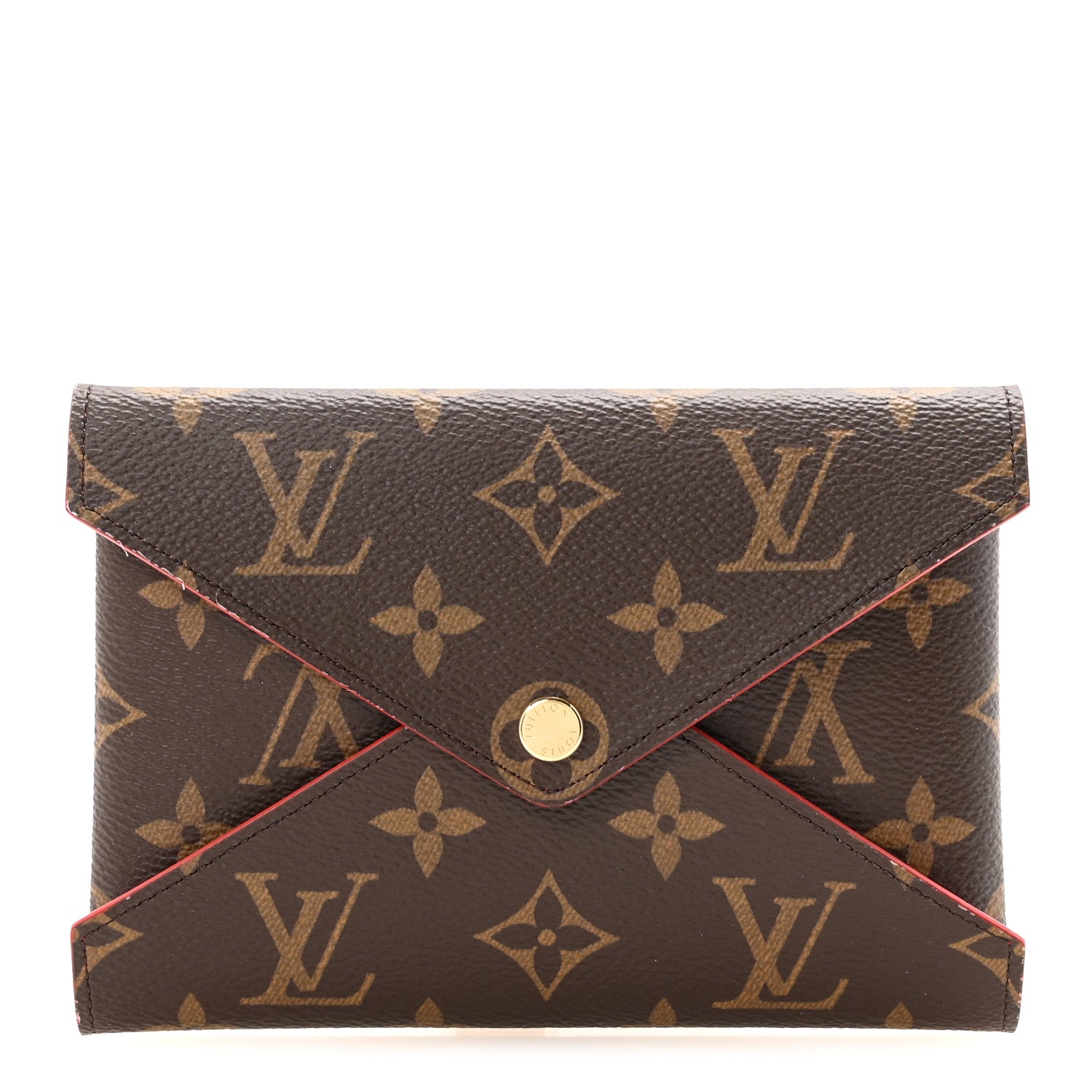 Louis Vuitton Monogram Medium Kirigami Pochette Insert Coquelicot 1 of 7