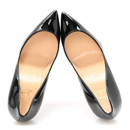 Christian Louboutin Patent Pigalle Follies 100 Pumps 37.5 Black 2 of 7