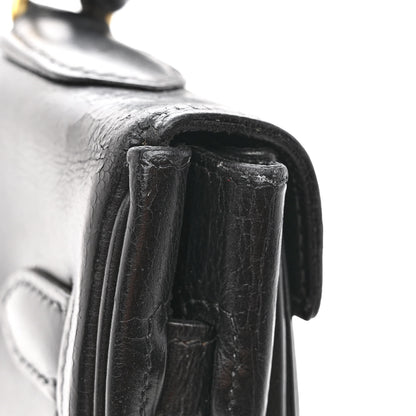 Hermes Box Kelly Retourne 32 Black 19 of 19