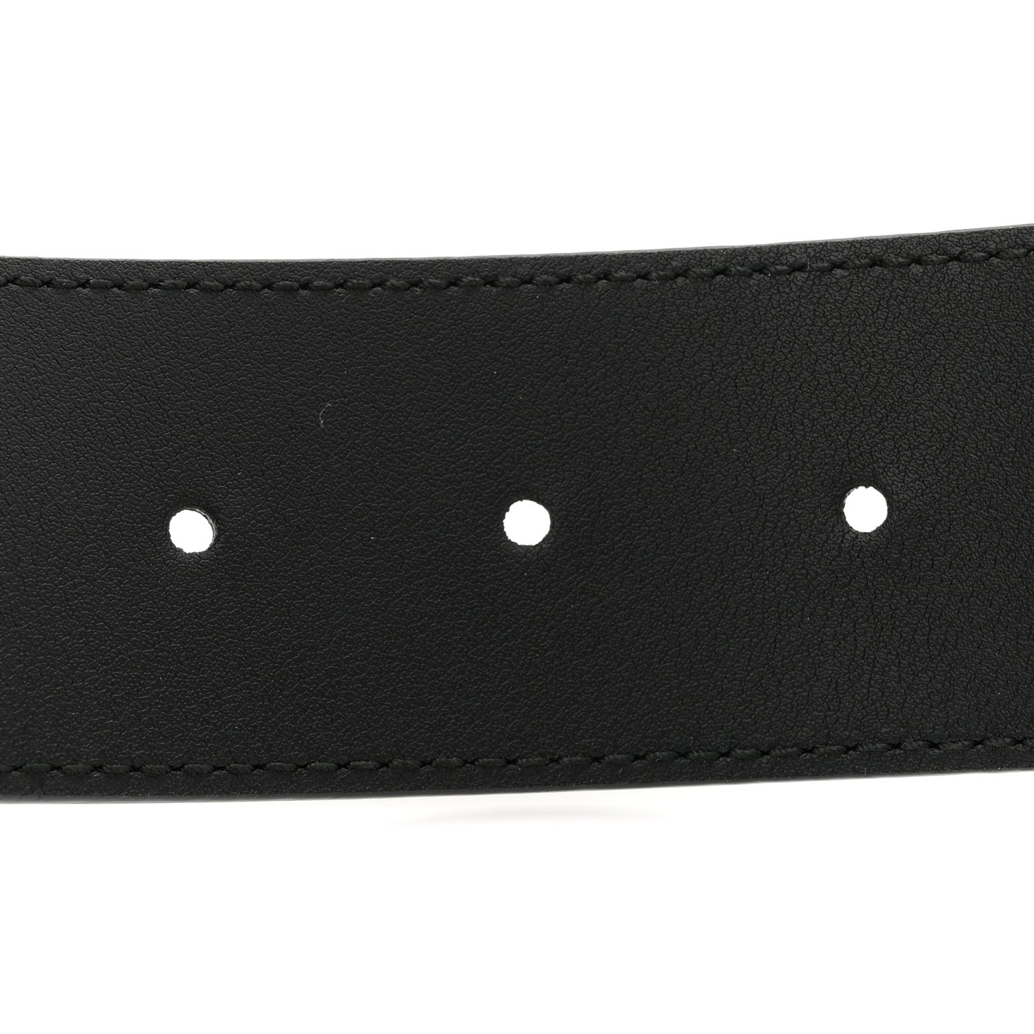 Gucci Moon Calfskin Torchon Double G 25mm Belt 80 32 Black 4 of 5