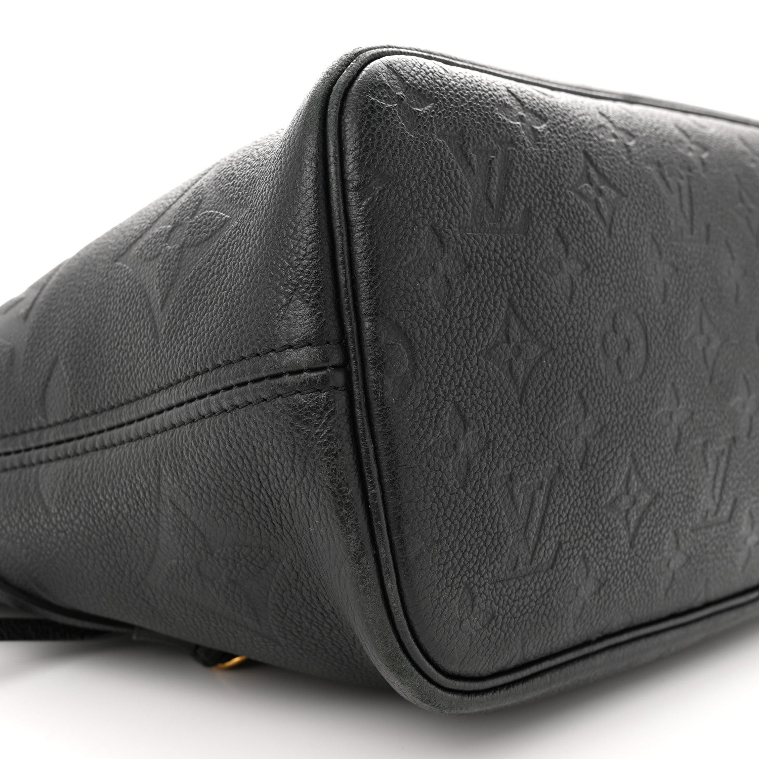 Louis Vuitton Empreinte Monogram Giant Neverfull MM Black 8 of 16