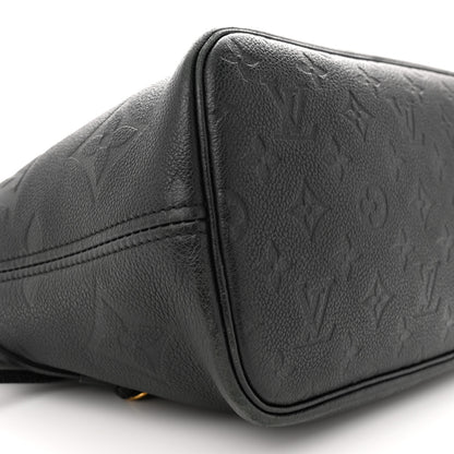 Louis Vuitton Empreinte Monogram Giant Neverfull MM Black 8 of 16