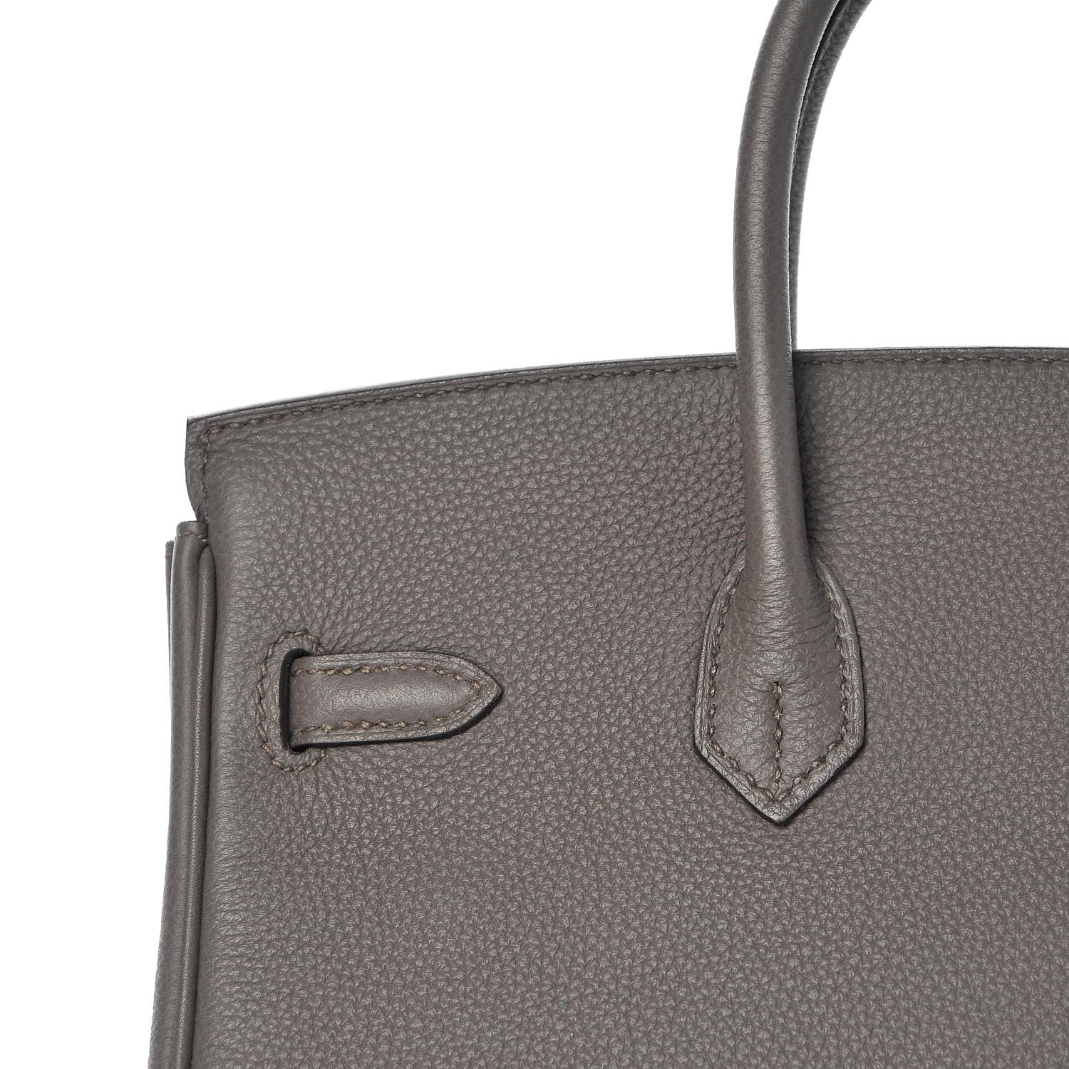 Hermes Togo Birkin 25 Etain 26 of 34