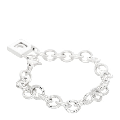 Tiffany Sterling Silver Initial C Lock Charm Bracelet 2 of 3