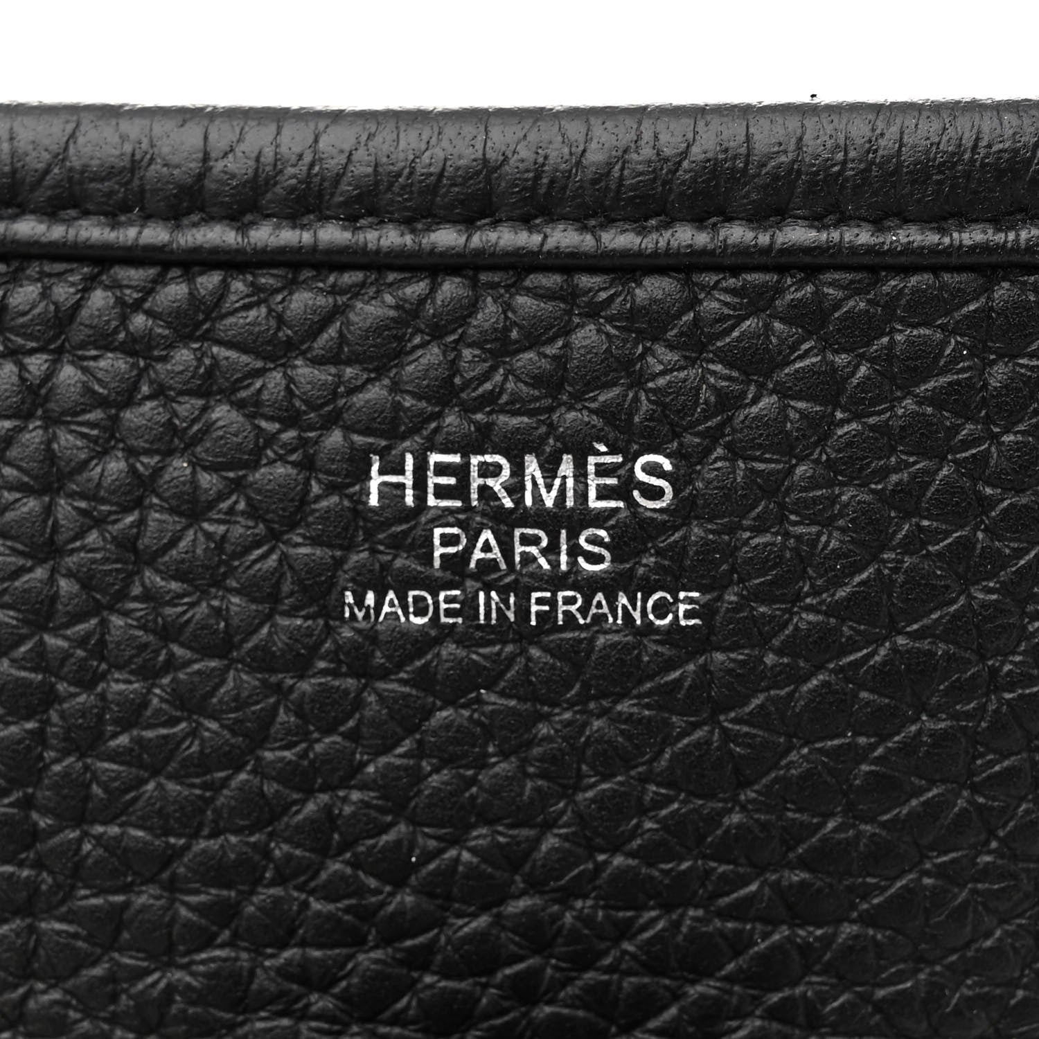 Hermes Taurillon Clemence Evelyne III PM Black 6 of 11