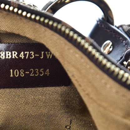 Fendi Zucca Small Chef Chain Hobo Tobacco 7 of 7