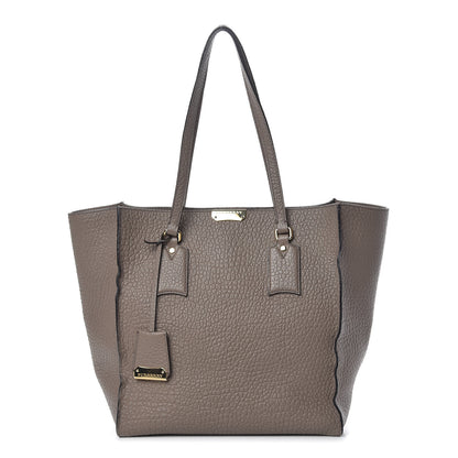 Burberry Heritage Grain Medium Woodbury Tote Pale Taupe 1 of 12