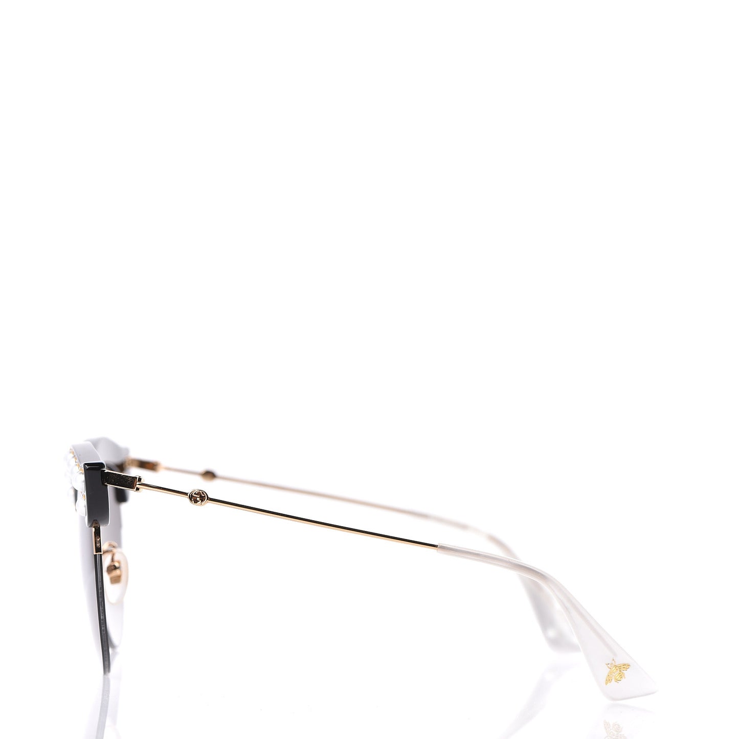 Pearl Cat Eye Sunglasses GG0212S Black
