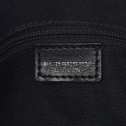 Burberry House Check Studded Satchel Black 6 of 13