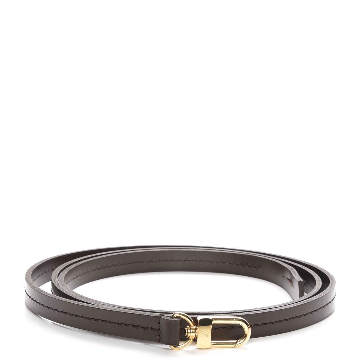 Louis Vuitton Calfskin 12mm Favorite Long Strap Brown 1 of 4