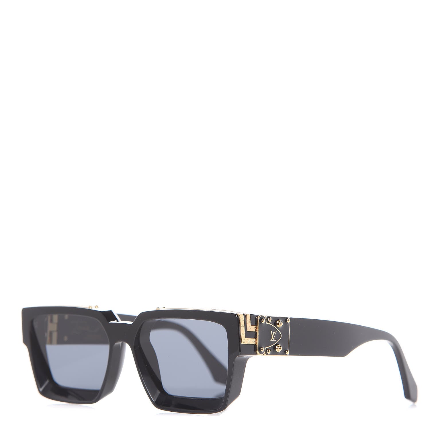 Louis Vuitton Acetate 1.1 Millionaires Sunglasses Z1165E Black 1 of 6