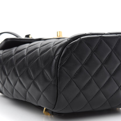 Chanel Lambskin Quilted Mini Urban Spirit Backpack Black 8 of 9