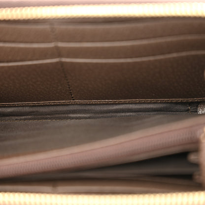 Gucci GG Supreme Monogram Web Ophidia Zip Around Wallet Brown 5 of 9