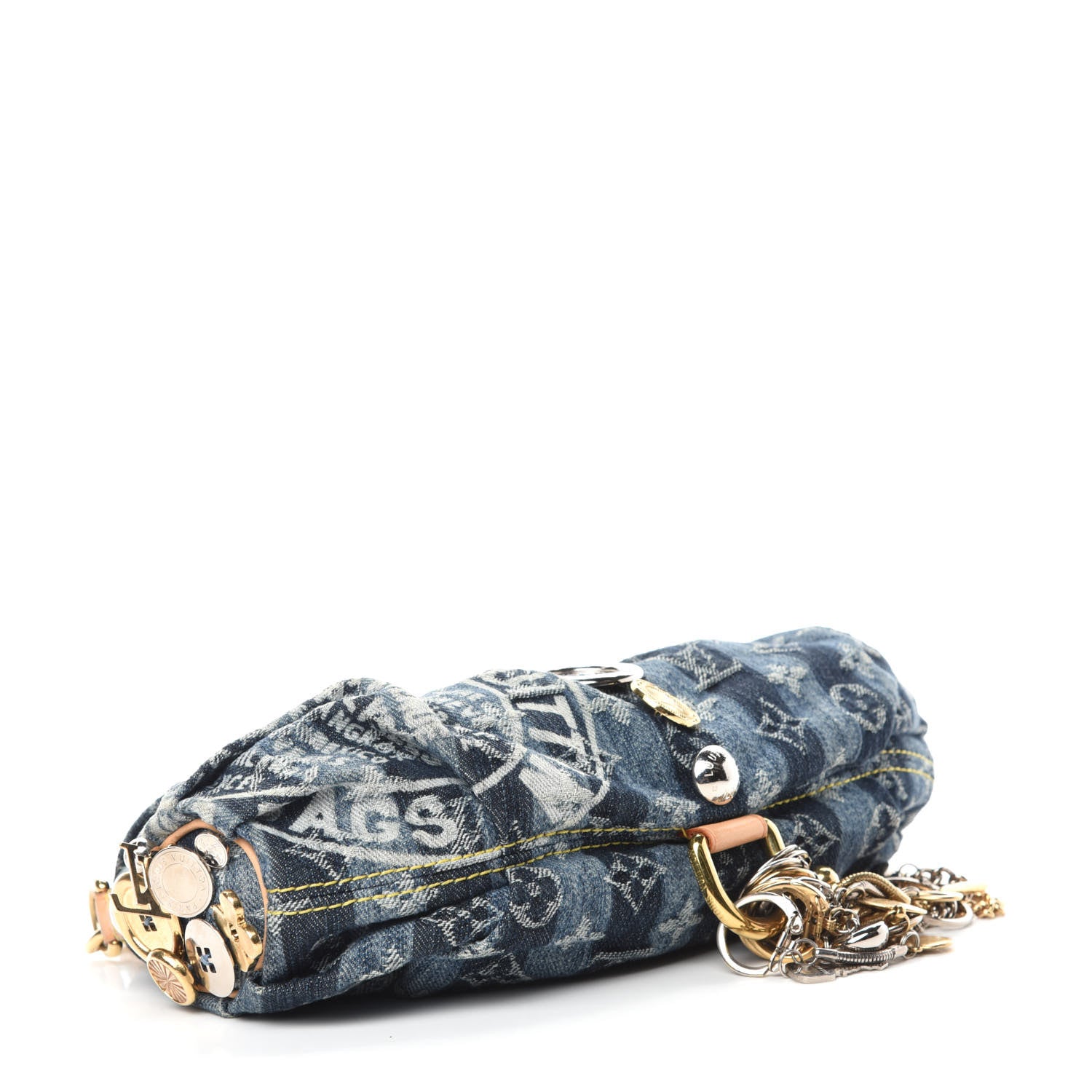 Louis Vuitton Denim Raye Judy Blame Mini Pleaty 4 of 12