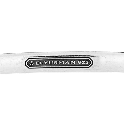 David Yurman Sterling Silver Blue Sapphire Streamline Hinge Bracelet 3 of 3